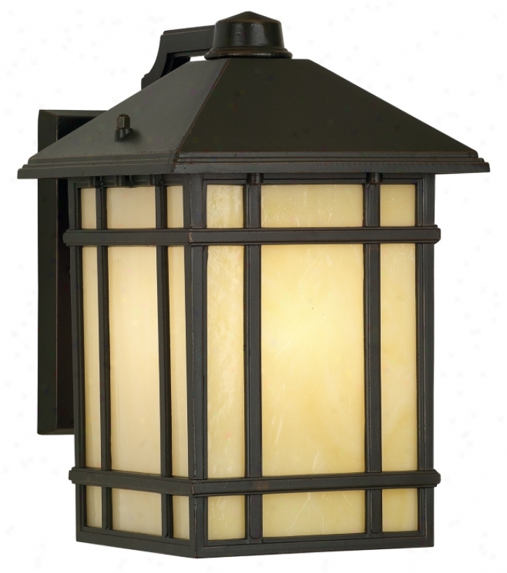 Kathy Irsland Mission Hills 11" High Outdoor Wali Light (03942)