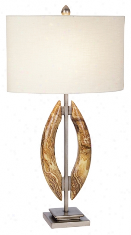 Kathy Ireland Modern Symmetry Table Lamp (p33828)