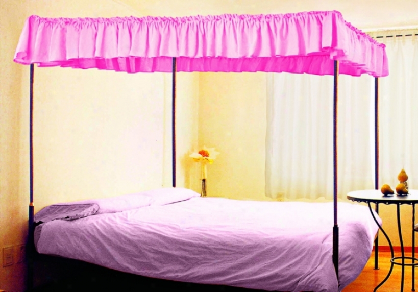 Kathy Ireland Pink Princess Bed Canopy (v3218)