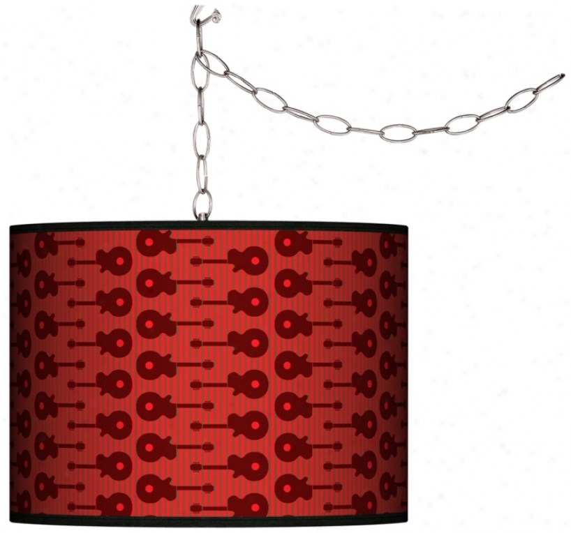 Kathy Ireland Rock Star Swag Plug-in Chandelier (f9542-k5402)