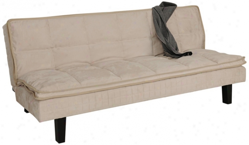 Kathy Ireland San Fernando Almond Studio Sleeper Sofa (w1302)