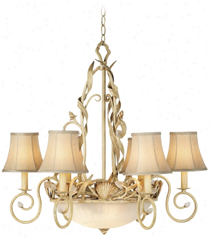 Kathy Ireland Sandy Beach 9-light Pennant Chandelier (h2385)