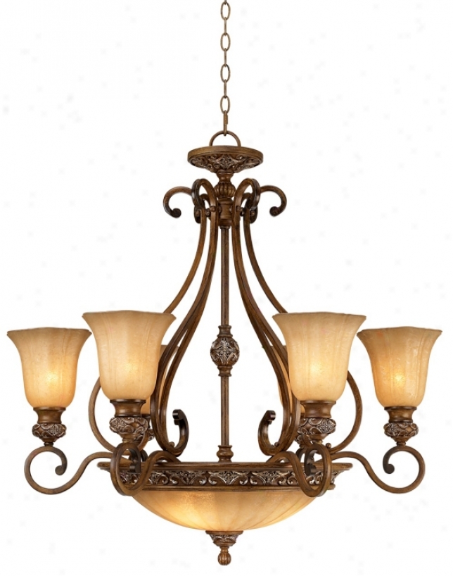 Kathy Ireland Sterlign Estate 34 1/2" Wide Chandelier (61022)