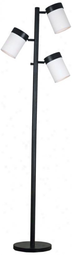 Kenroy Roarke Oil-rubbed Alloy of copper 3-light Floor Lamp (r8196)