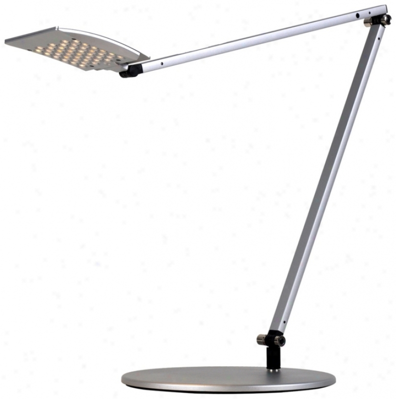 Koncept Gen 3 Mosso Rich Light Led Desk Lamp Silver (v6946)