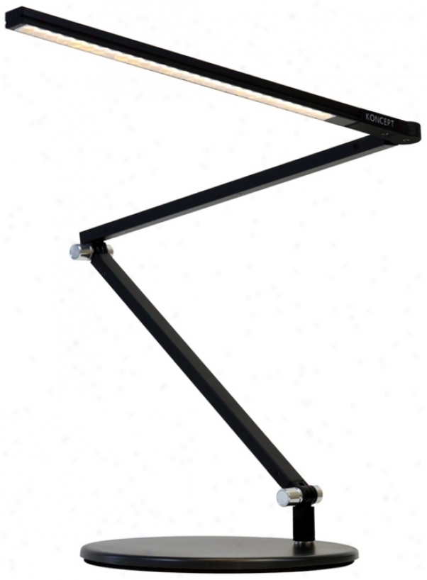 Koncept Gen 3 Z-bar Mini Daylight Led Desk Lamp Black (v6898)