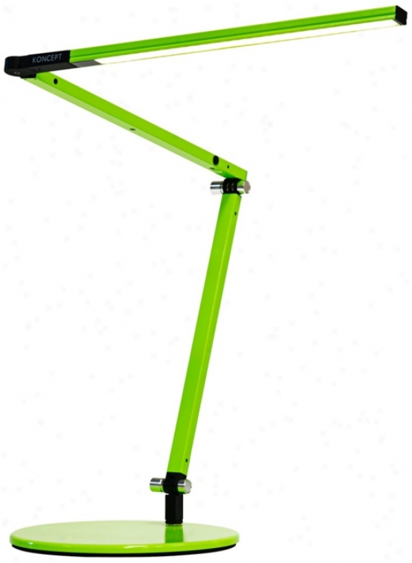 Koncept Gen 3 Z-bar Mini Warm Light Led Desk Lamp Green (x7076)