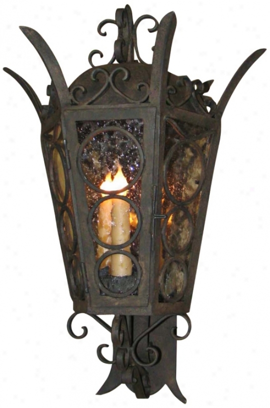 Lajra Lee Amsterdam Large 28" High Outdoor Wall Lantern (t3570)