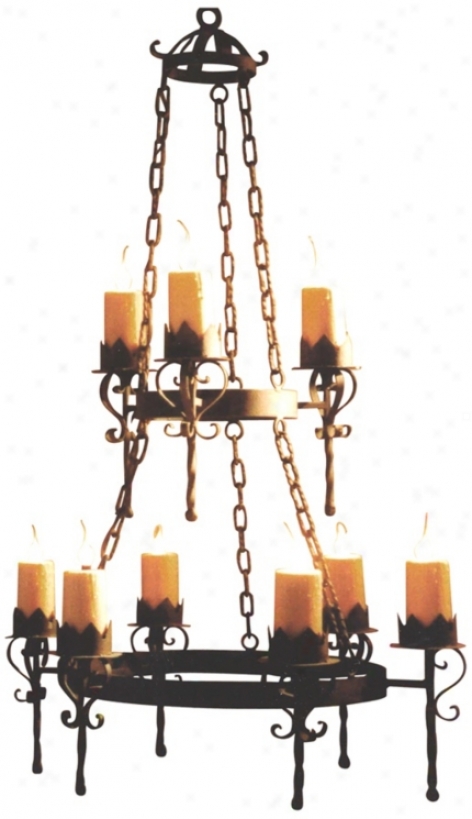 Laura Lee Gothic 9-lighf Chandelier (r4213)