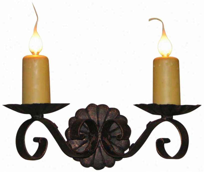 Laura Lee Louisiana 2-light 14" Wide Wall Sconce (t3428)