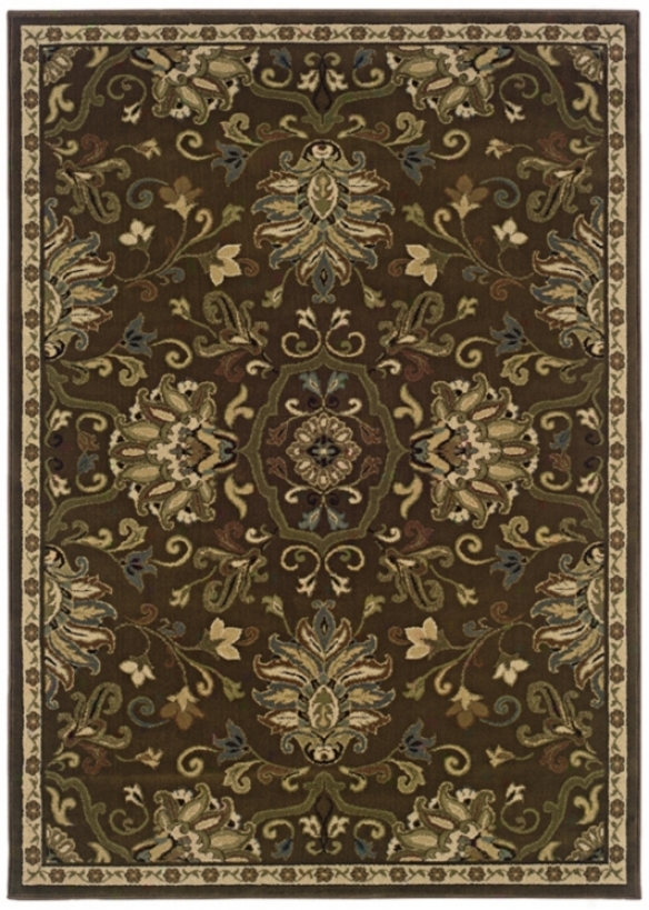 Leafy Artichoke Light Area Rug (j1864)