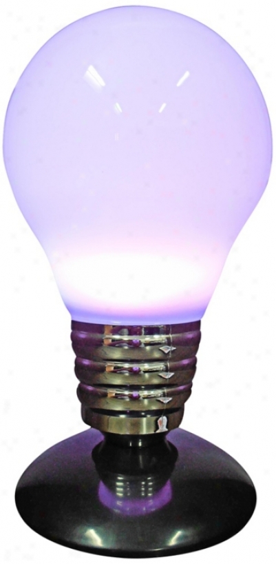 Led Light Bulb With Remote Controller Accent Lamp (u7718)