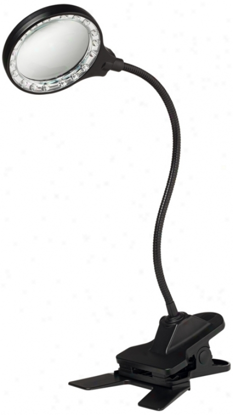 Led Magnifier Gooseneck Clip Lkgt (r3986)