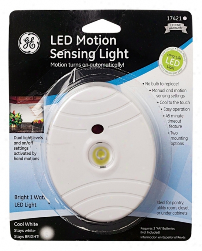 Led Port Sensing White Finish Wall Mountable S~ (62957)