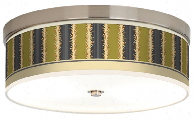 Lexington Stripe Avocado Enefgy Efficient Ceiling Light (h8796-j4413)