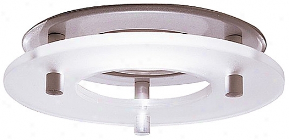 Lightolier 4" Low Voltage Residence Disk Recessed Light Trim (75955)