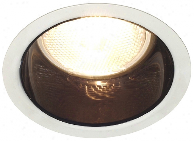 Light0lier 5" De~ate Voltage Black Alzak Recessed Light Trim (28510)