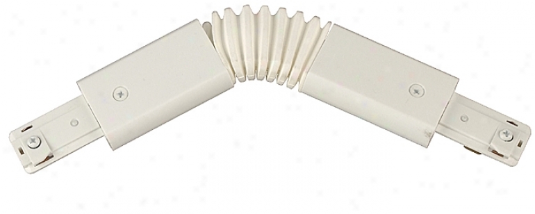 Lightolier White Radius Variable Angle Connector (38003)