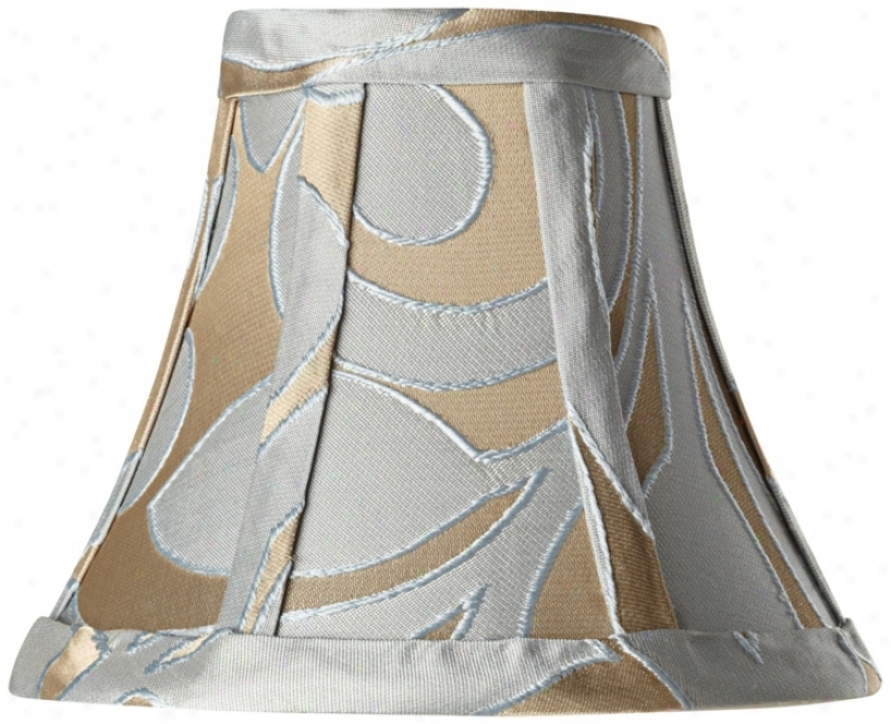 Lillian Floral Rectangle Lamp Shade 3x6x5 (clip-on) (x0029)