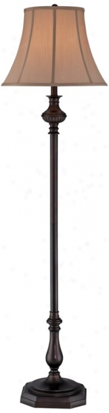 Lite Source Bingham Antique Bronze Floor Lamp (v9534)