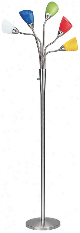 Lite Sourcd Calypso Five-lite Floor Lamp (44277