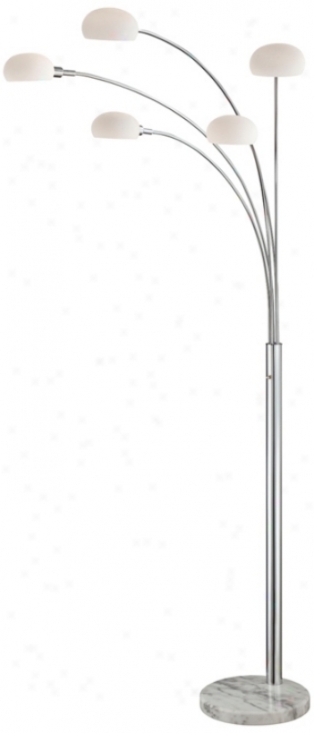 Lite Source Ilario Ii Chroje Arch Floor Lamp (v9561)