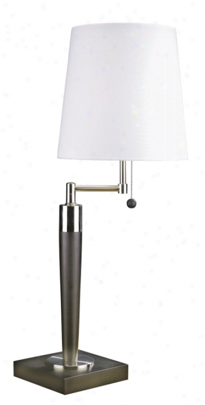 Lite Source Latte Bent Arm Table Lamp (76652)