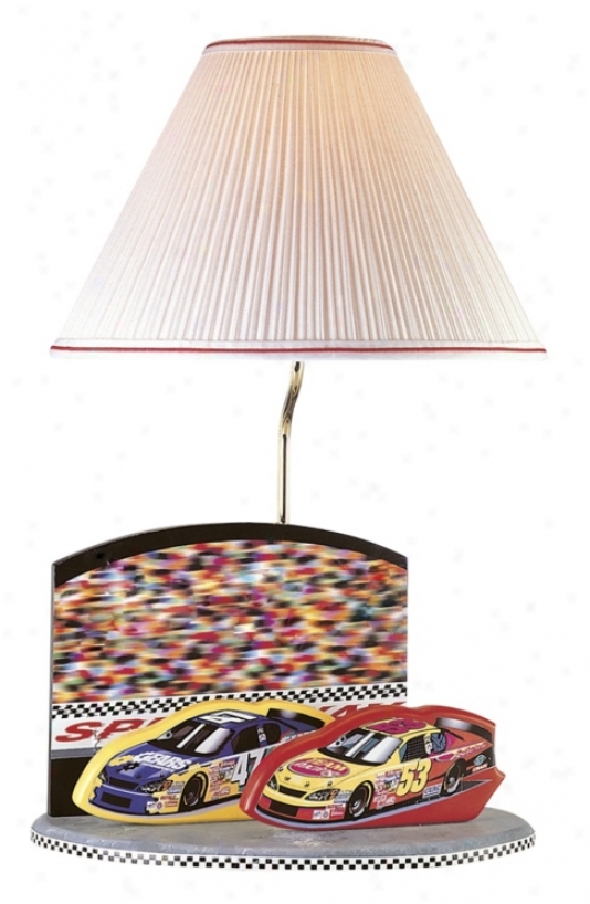 Lite Source Nascar Speedway Logo Table Lamp (80265)