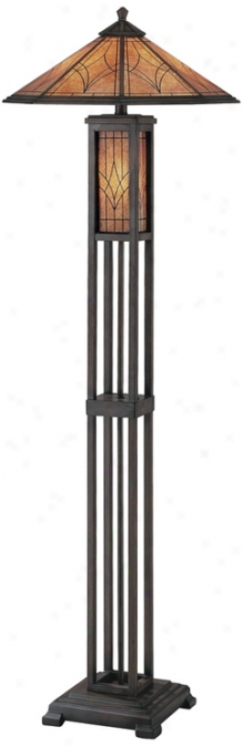 Lite Source Ofessa Dark Bronze Night Light Floor Lamp (v1241)