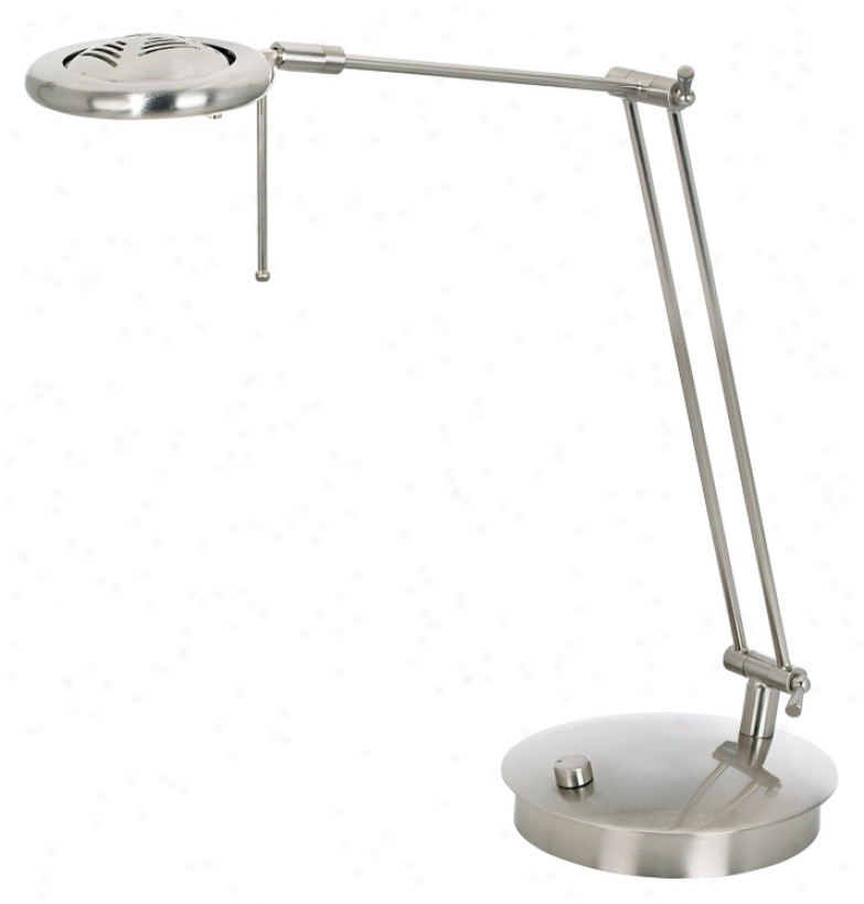 Lite Source Round Head Adjustable Halogen Desk Lamp (15476)