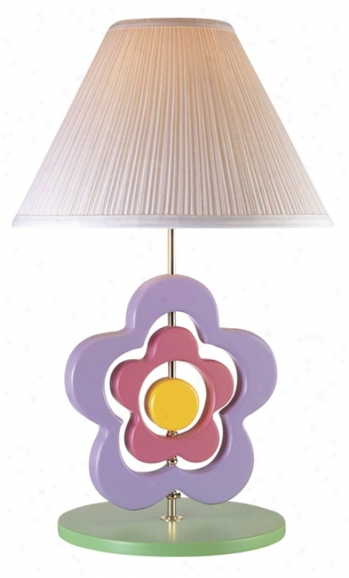 Lite Origin Spinning Flower Table Lamp (80310)