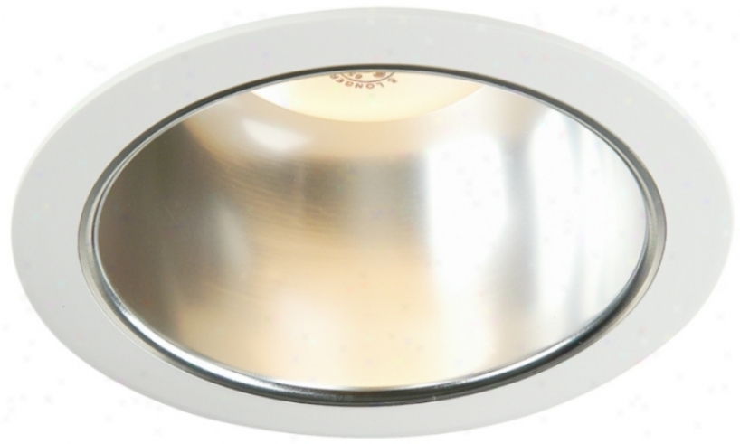 Luminaire 6" Line Voltage Clear Reflector Recessed Trim (37097)