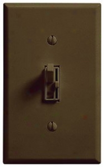 Lutron Ariadni 600w 3-way Brown Dimmer (70697)