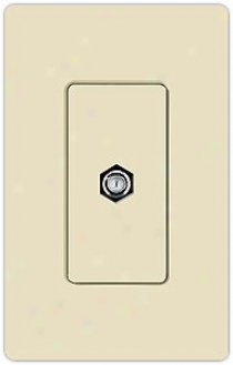 Lutron Claro Lkgt Almond Cable Tv Jack (71098)