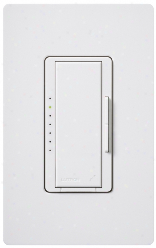 Lutron Ma3stro White 600 Watt Wireless Low Voltage Dimmer (p1536)