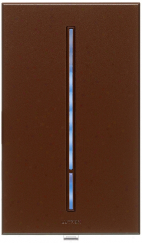 Lutron Vierti 600 Watt Blue Led Multilocation Sienna Dimmer (13830)