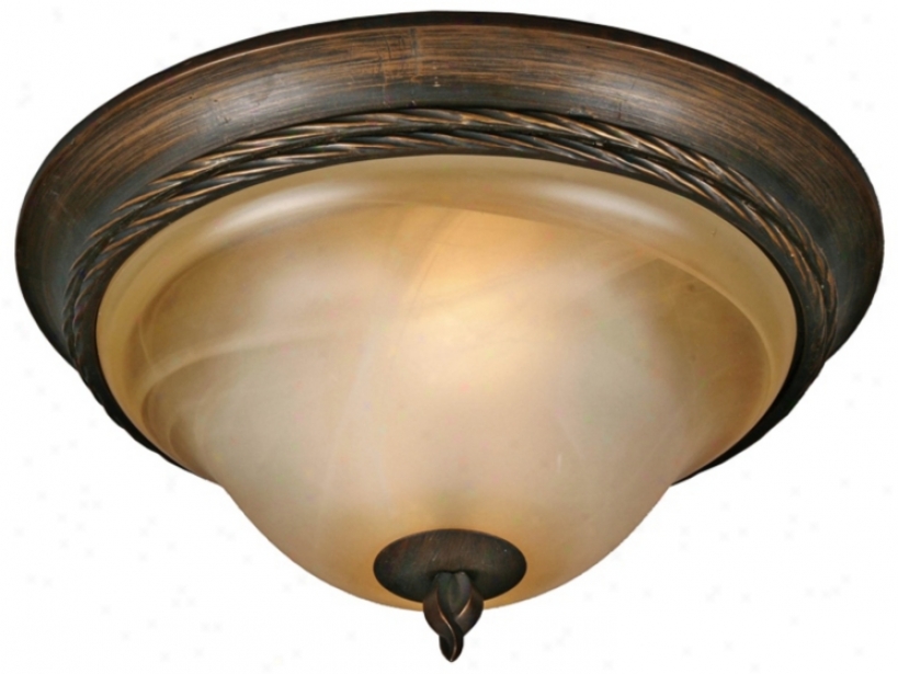 Meridian Collection 14" Wide Ceiling Buoyant Fixture (r3346)