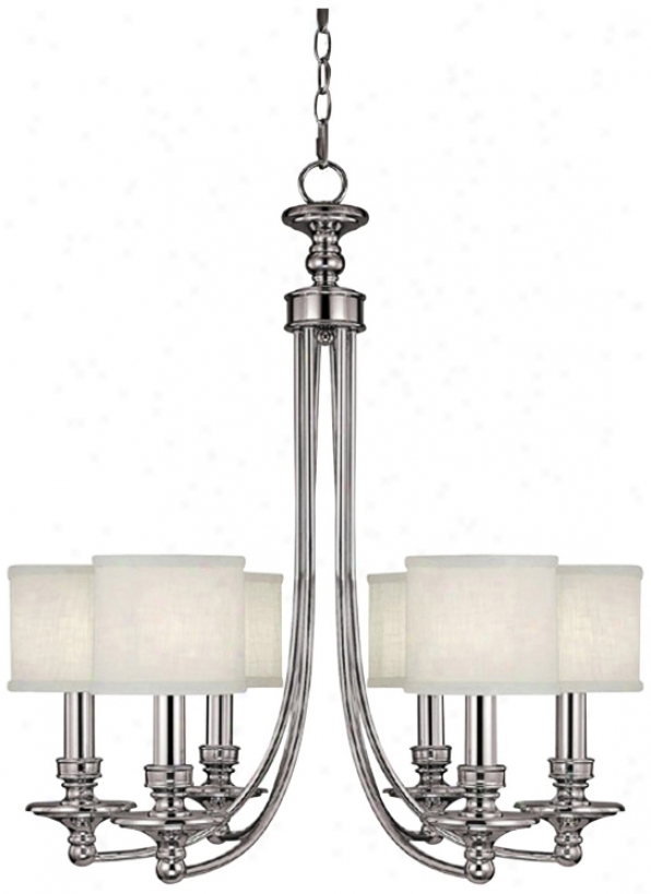 Midtown Collection 6-light 27" Wide Chandelier (r7654)