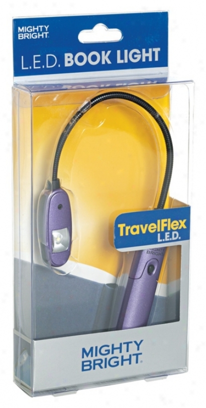 Mighty Acute Purple Tra\/elflex Led Book Light (65641)