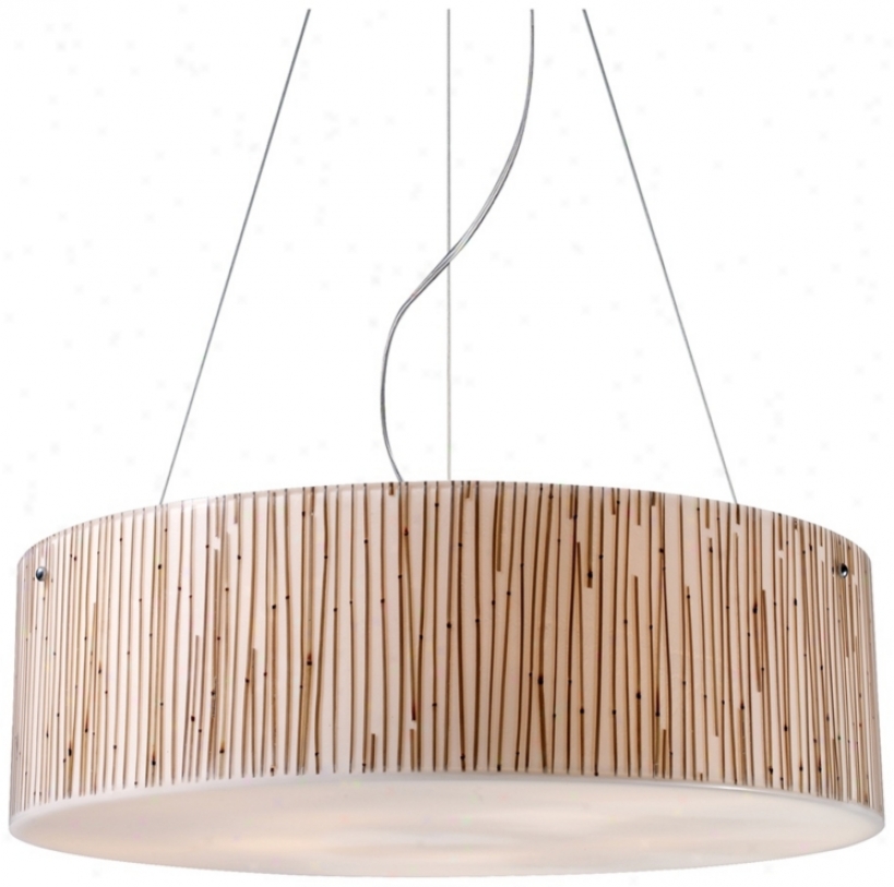 Modern Organics Collection Bamboo Stems Pendant Light (k9617)