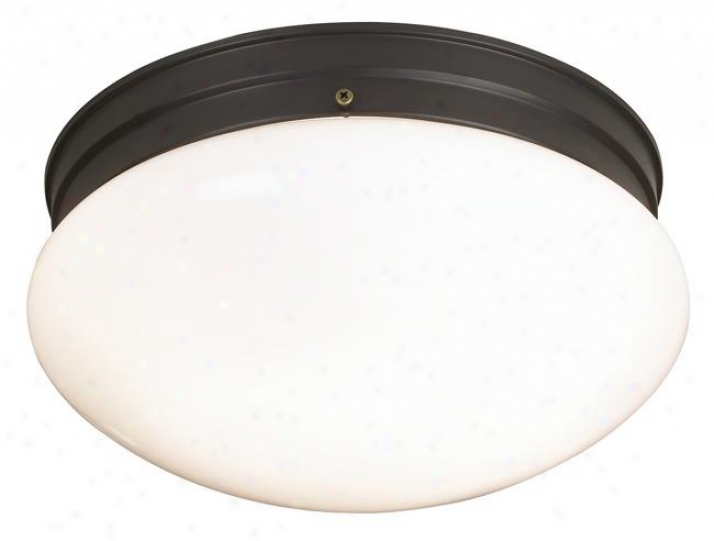 Mushroom Bromze 10 7/8" Wide Ceiling Light Fixture (69350)