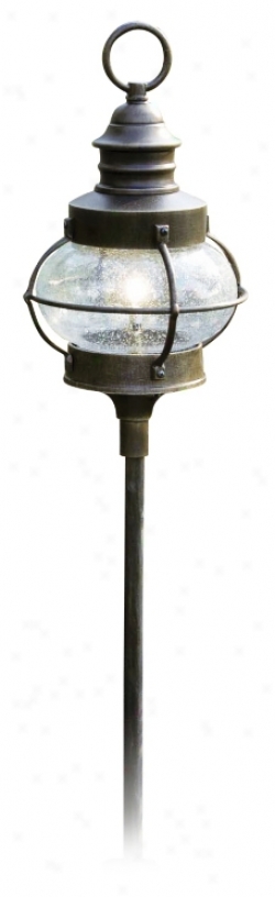 Nautical Lantern Bronze 36 1/4" High Path Light (m0332)