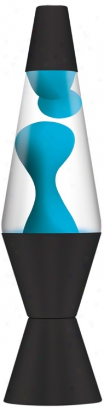 Neon Blue Lava&#174; Lamp (w7008)