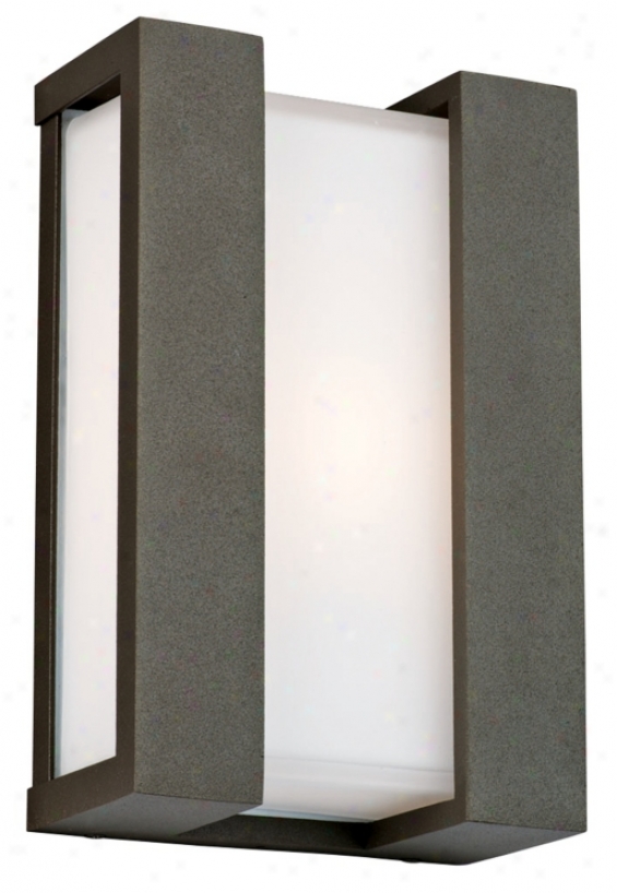 Newport Collection Bronze 11" High Exterior Wall Light (70262)