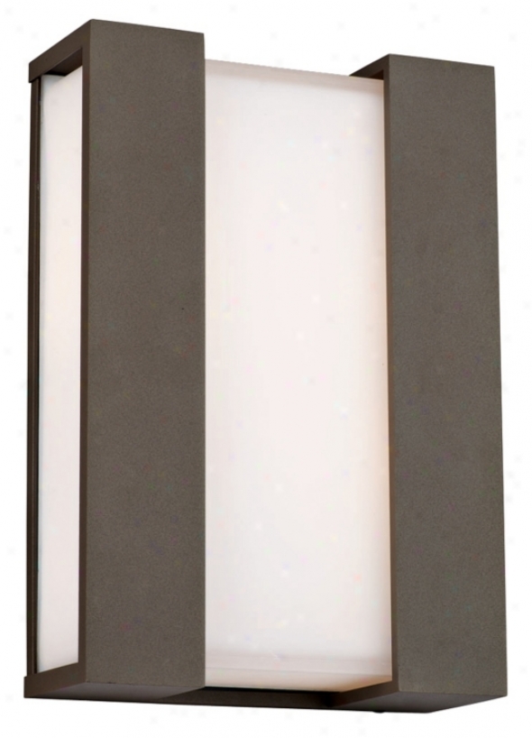 Newport Collection Bronze 19" High Outdoor Wall Light (m1443)