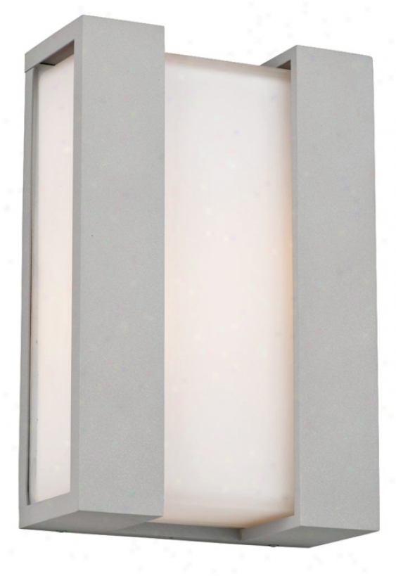 Newport Collection Graphhite 15" High Outdoor Wall Light (m1445)