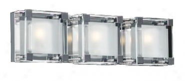 Nice Cube Three Light 19 1/2" Wide Ada Bathroom Light (h4260)