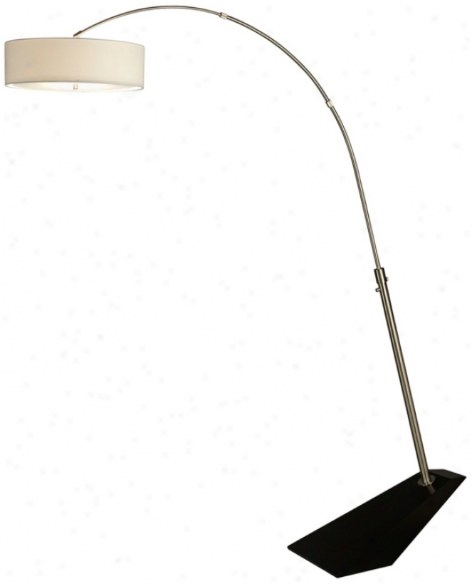 Nova Wedge Arc Floor Lamp (r0457)