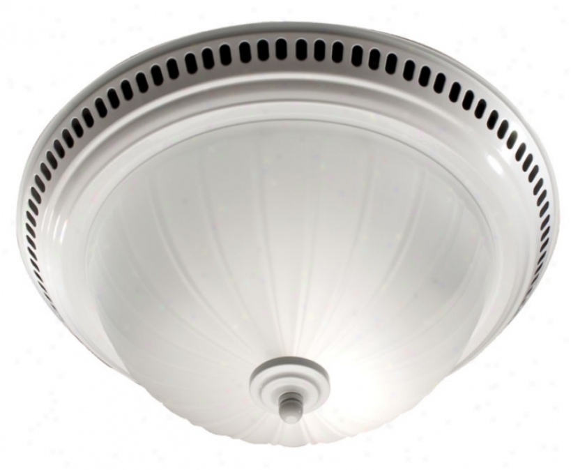 Nutone Glossy Of a ~ color Bathroom Exhaust Fan With Light (25765)