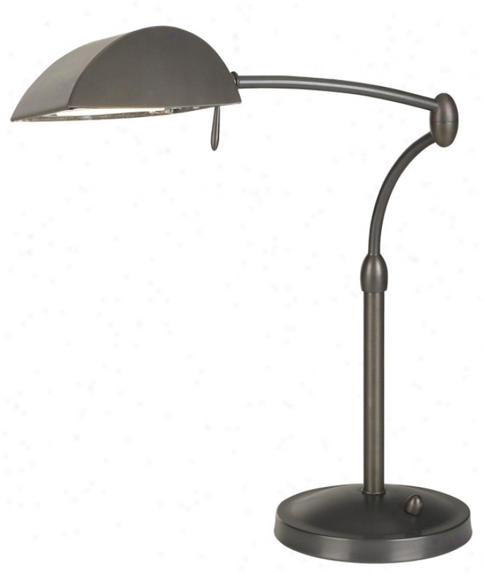 Oil-rubbed Brown Scope Arm Pharmacy Desk Lamp (42614)